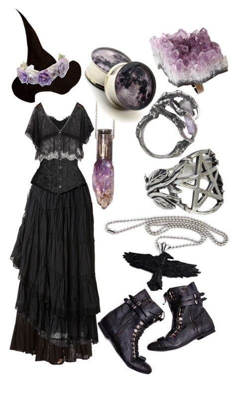 Enigmatic witch outfits